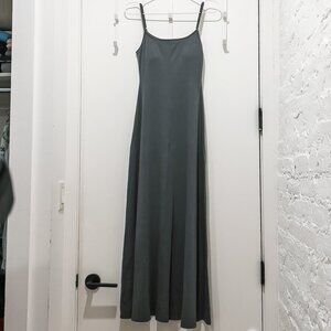 Maxi dress built-in bra